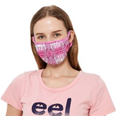 Magenta Symmetry Iv Crease Cloth Face Mask (adult)