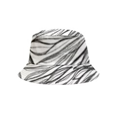 Monochrome Module Bucket Hat (kids)