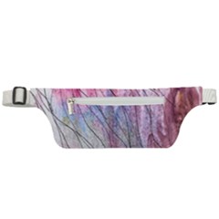 Flowing Petals Active Waist Bag by kaleidomarblingart