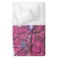 Drawing Petals Duvet Cover (single Size) by kaleidomarblingart