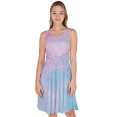 Pour Art Blue And Pink Dress by becomingamelia