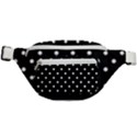 1950 Black White Dots Fanny Pack View1