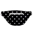 1950 Black White Dots Fanny Pack View2