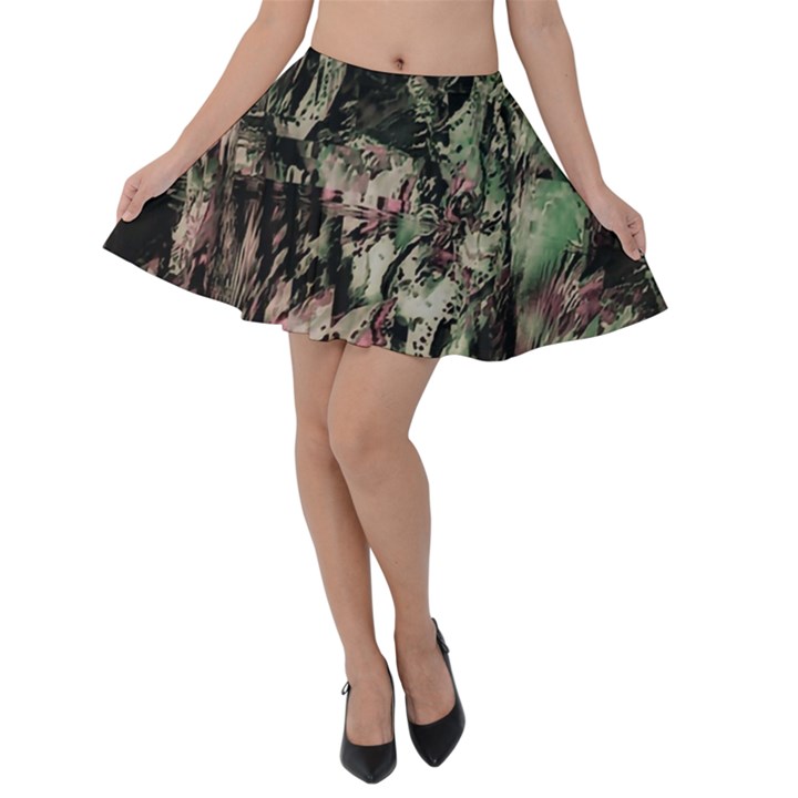 Dunn Velvet Skater Skirt