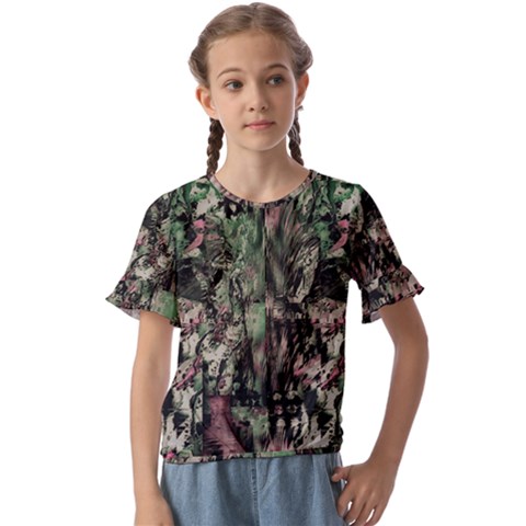 Dunn Kids  Cuff Sleeve Scrunch Bottom Tee by MRNStudios