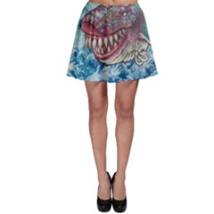 Wth Shark Skater Skirt by SomethingForEveryone