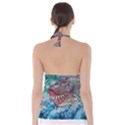 Wth Shark Babydoll Tankini Top View2