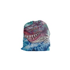 Wth Shark Drawstring Pouch (xs)