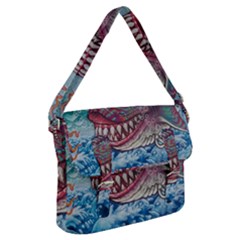 Wth Shark Buckle Messenger Bag by SomethingForEveryone