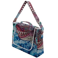 Wth Shark Box Up Messenger Bag by SomethingForEveryone