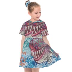 Wth Shark Kids  Sailor Dress