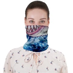 Wth Shark Face Covering Bandana (adult) by SomethingForEveryone