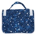 Dark Blue Stars Satchel Handbag View3