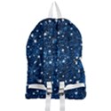 Dark Blue Stars Foldable Lightweight Backpack View2