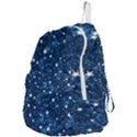 Dark Blue Stars Foldable Lightweight Backpack View4