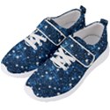 Dark Blue Stars Men s Velcro Strap Shoes View2