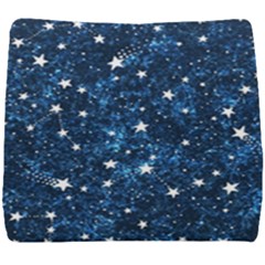 Dark Blue Stars Seat Cushion