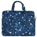 Dark Blue Stars MacBook Pro Double Pocket Laptop Bag View1