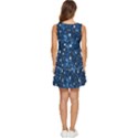 Dark Blue Stars Tiered Sleeveless Mini Dress View4