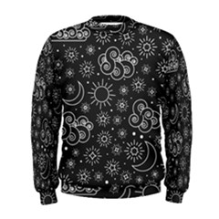 Dark Moon And Stars Men s Sweatshirt