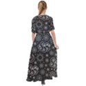 Dark Moon and Stars Waist Tie Boho Maxi Dress View2