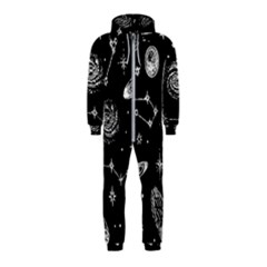 Dark Stars And Planets Hooded Jumpsuit (kids)