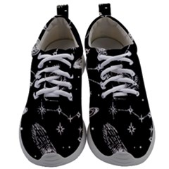 Dark Stars And Planets Mens Athletic Shoes by AnkouArts