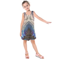 Desert Bloom Kids  Sleeveless Dress by MRNStudios