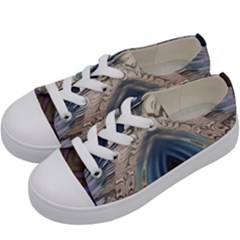 Desert Bloom Kids  Low Top Canvas Sneakers by MRNStudios