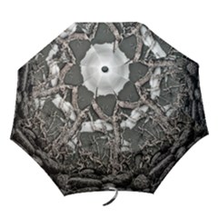 Dark Fantasy Landscape Poster Folding Umbrellas