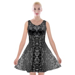 Mitosis Velvet Skater Dress by MRNStudios