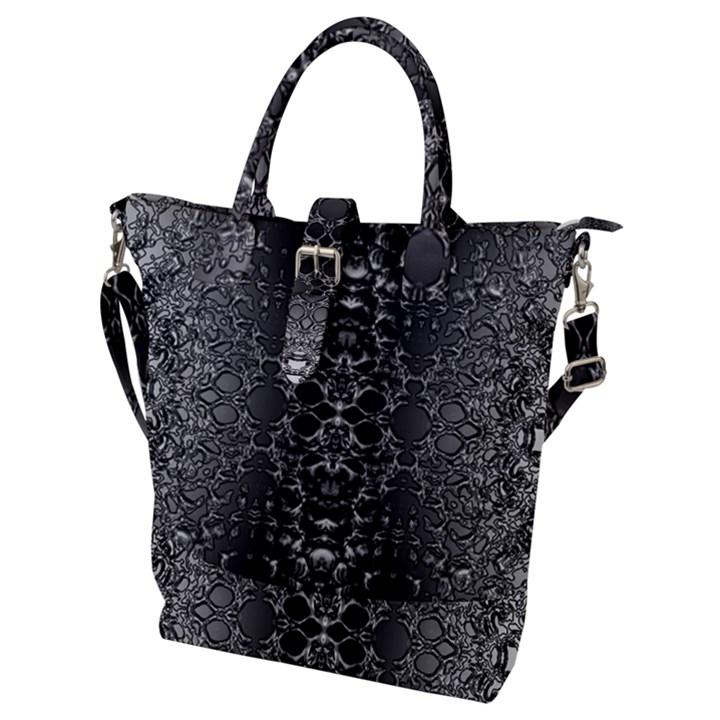 Mitosis Buckle Top Tote Bag