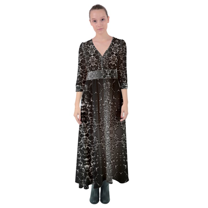 Mitosis Button Up Maxi Dress