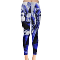 Glacial Speeds Leggings  by MRNStudios