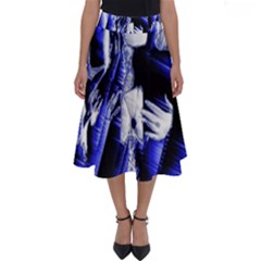 Glacial Speeds Perfect Length Midi Skirt by MRNStudios