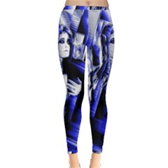 Glacial Speeds Inside Out Leggings by MRNStudios