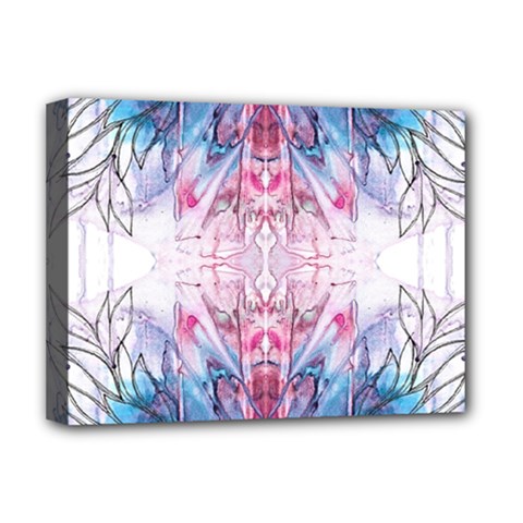 Abstract Repeats Deluxe Canvas 16  X 12  (stretched) 