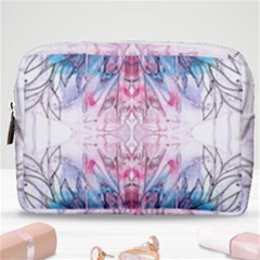 Abstract Repeats Make Up Pouch (medium) by kaleidomarblingart