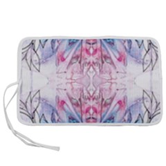 Abstract Repeats Pen Storage Case (m) by kaleidomarblingart