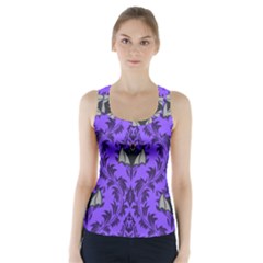 Friggin Bats Pattern Racer Back Sports Top by NerdySparkleGoth