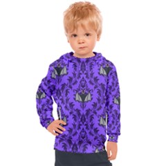 Friggin Bats Pattern Kids  Hooded Pullover by NerdySparkleGoth