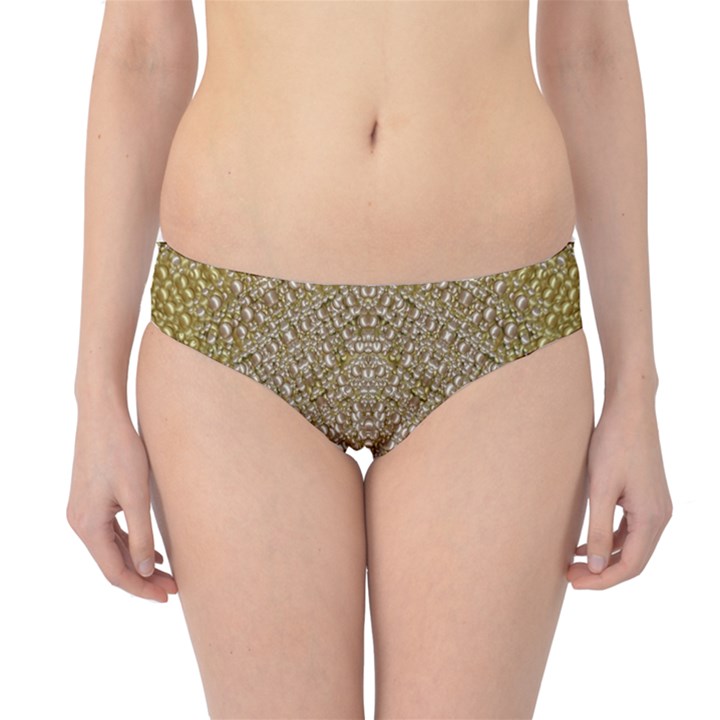 Pearls With A Beautiful Luster And A Star Of Pearls Hipster Bikini Bottoms