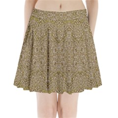 Pearls With A Beautiful Luster And A Star Of Pearls Pleated Mini Skirt by pepitasart