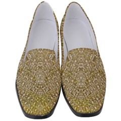 Pearls With A Beautiful Luster And A Star Of Pearls Women s Classic Loafer Heels by pepitasart