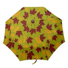 Golden Autumn Folding Umbrellas by Daria3107