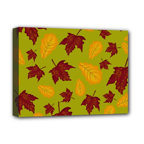 Golden Autumn Deluxe Canvas 16  X 12  (stretched)  by Daria3107