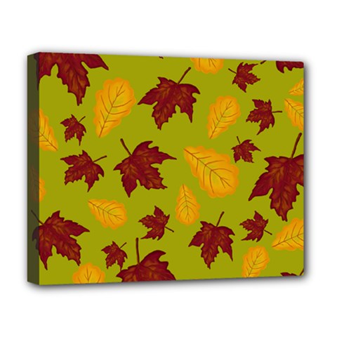 Golden Autumn Deluxe Canvas 20  X 16  (stretched) by Daria3107