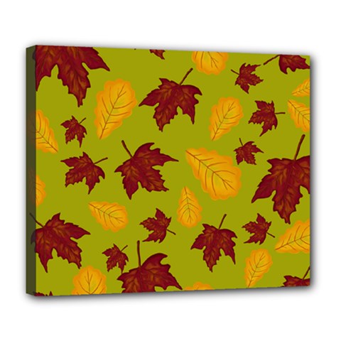 Golden Autumn Deluxe Canvas 24  X 20  (stretched) by Daria3107