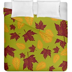 Golden Autumn Duvet Cover Double Side (king Size) by Daria3107