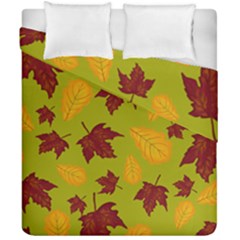 Golden Autumn Duvet Cover Double Side (california King Size) by Daria3107